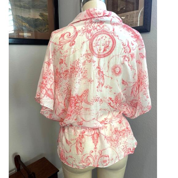 Designer Carolina Herrera spring 2014 collection toile Marilyn Monroe top blouse - Picture 3 of 13